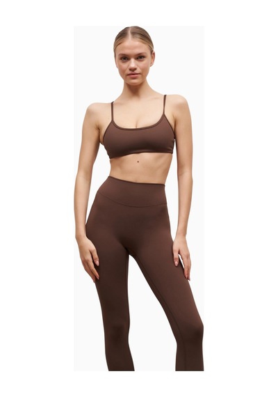 Because Of Alice Because Of Alicebase Sculpting Cami Bra Şekillendirici Spor Sütyeni Kahverengi
