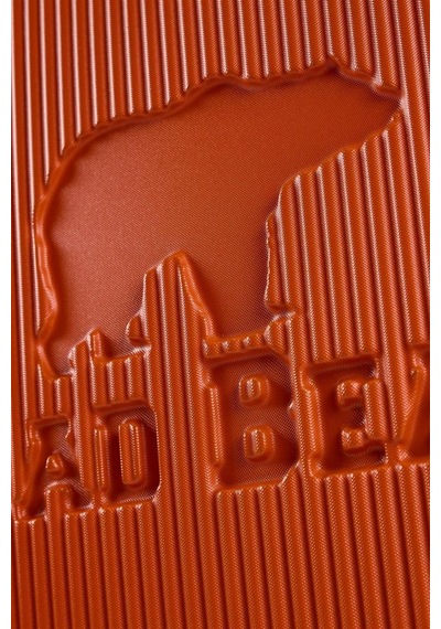 Bad Bear Logo Suitcase 23.01.80.001t Turuncu Büyük Boy Valiz 95lt Turuncu