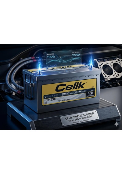 Çelik Akü 115 Amper 12v