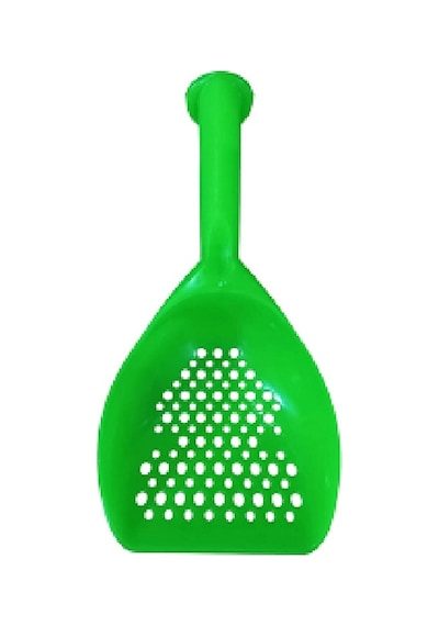 Jumbo Kedi Kumu Küreği 04804 30 Cm Güçlendirilmiş Sert Plastik Elek