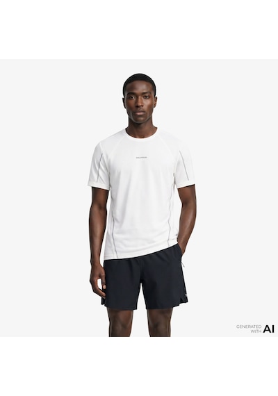 Salomon Shkout Core Stlr Ss Erkek Beyaz T-shirt Lc2660400 2800324
