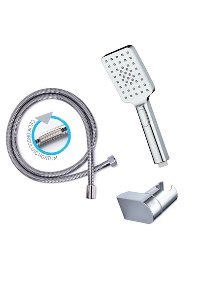 Yapıtaşı Yt285 Star Banyo Duş Seti 3fonksiyonlu Krom