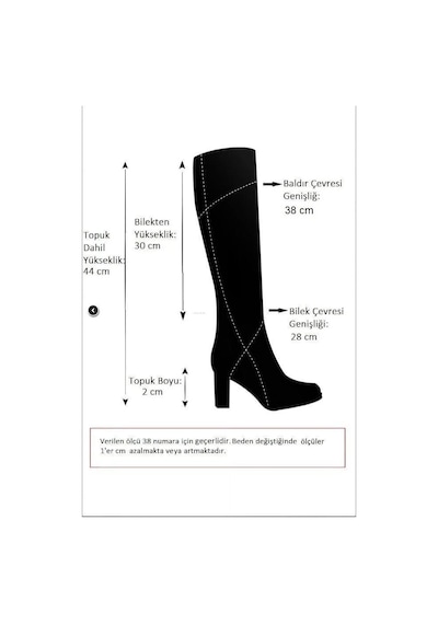 Fox Shoes Gri Süet Kısa Topuklu Kadın Çizme E726203402 Gri