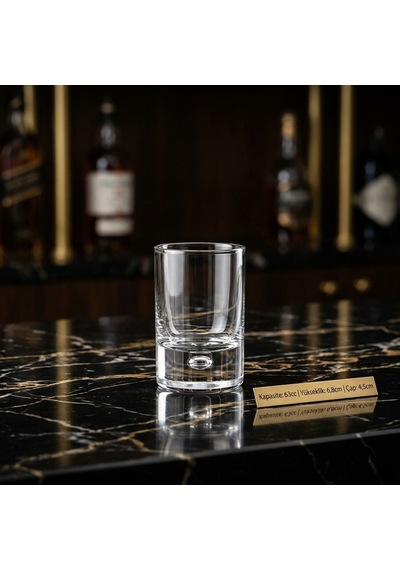 Paşabahçe Centra Cam Shot Ve Kahve Yanı Su Bardağı 6'lı Set 63 Ml - 42464