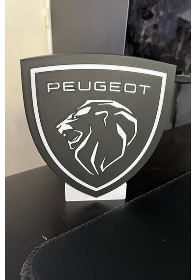 Peugeot Dekoratif Aydınlatma Led Gece Lambası Çok Renkli