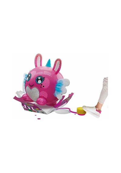Şişme Peluş Tavşan Xxl Pembe