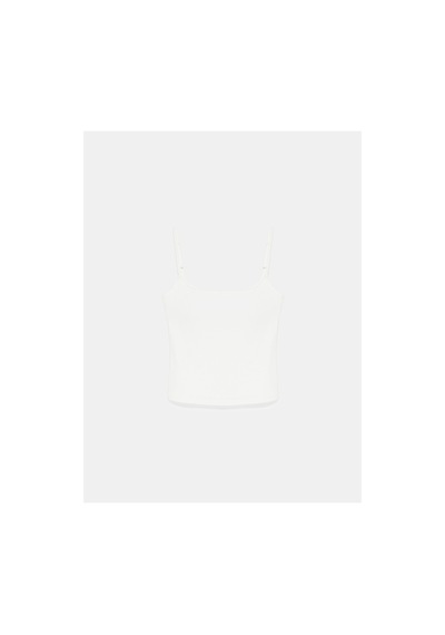 Dilvin 21200 Bra-free Askılı Top Ekru