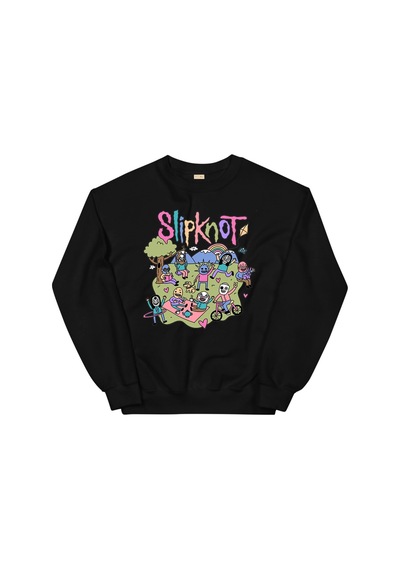 Tarzsokak Slipknot Sweatshirt Siyah