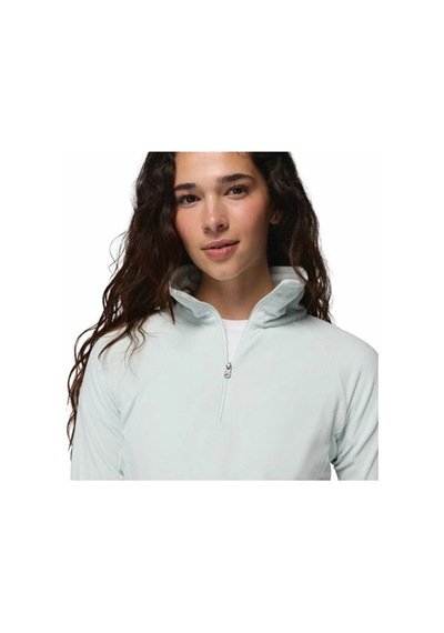 Columbia Glacial Iv Yarım Fermuarlı Kadın Polar Üst Ak1131 Yeşil