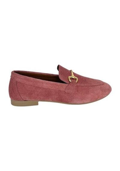 Kemal Tanca 877 9674 Kadın Hakiki Deri Loafer Ayakkabı Pembe