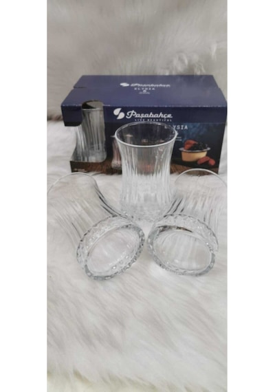 42901 Elysıa 6 Lı Çay Bardağı 002oa Şeffaf