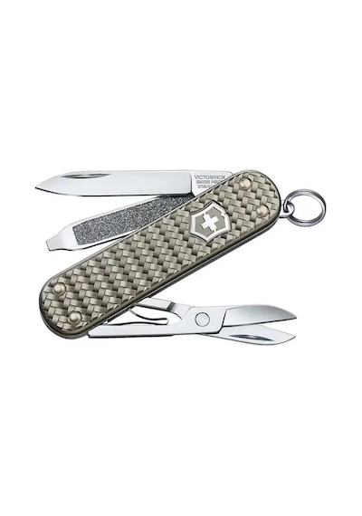 Victorinox 0.6221.4031g Classic Alox Kamp Çakı, Gri Çok Renkli