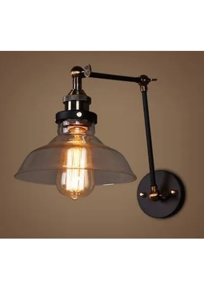 Riolight Retro,rustik,vintage Eskitme Mafsallı 1xe27 Duylu Akroba Eskitme