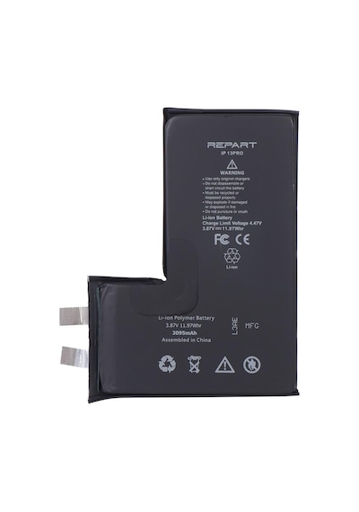 Apple Uyumlu iPhone 13 Pro Batarya Film'siz Puntalanabilir Cell 3095 Mah