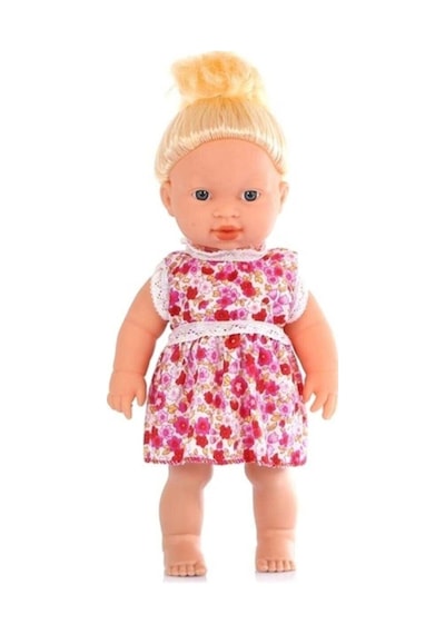 Öğretmen Kırtasiye Emzikli Ağlayan Et Bebek 35 Cm