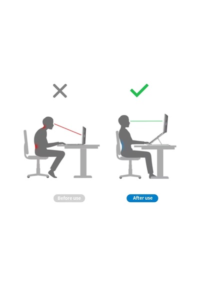 Katlanabilir Ayarlanabilir Alüminyum Laptop Standı, Taşınabilir Ergonomik Notebook Yükseltici, 6 Kademeli Yükseklik Ayarlı, Macbook Tablet Uyumlu, 10-17 İnç, Gümüş