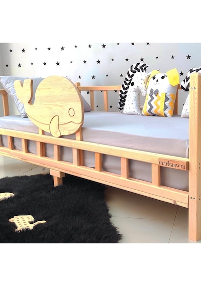 Markaawm Markaawm Premium Balina Montessori Yatak Doğal Çam Çocuk Karyola Akçaağaç Markaawm Markaawm Premium Balina Montessori Yatak Doğal Çam Çocuk Karyola Akçaağaç