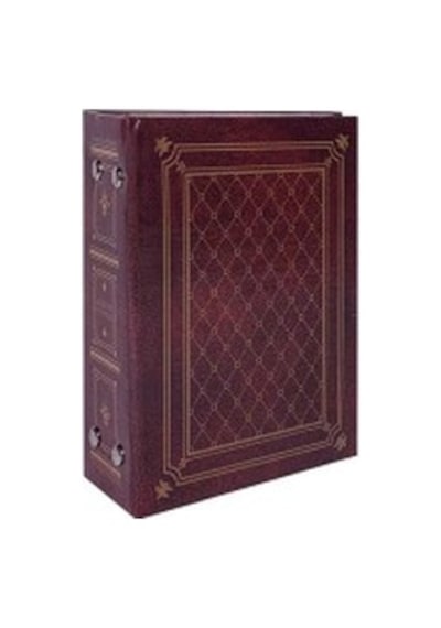 Bordo Deri Görünümlü Fotoğraf Albümü 10x15 Cm