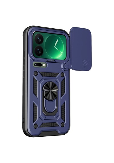 Newface Xiaomi Mi 17 Pro Pars Lens Yüzüklü Silikon - Lacivert