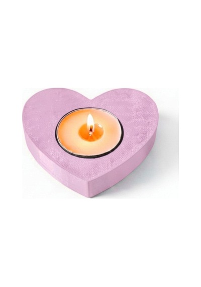 2 Adet Pembe Suda Havuzda Yüzen Suya Batmayan Restoran Cafe Bar Ev İçin Kalp Şeklinde Tealight Mumluk