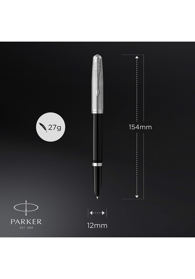 Parker 51 Siyah Ct, Dolma Kalem, F Uç 165-Koyu Yeşil