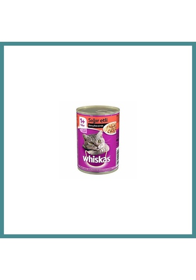 Whiskas Gravy Soslu Sığır Etli Yetişkin Kedi Konservesi 24 Adet 400 Gr Mac