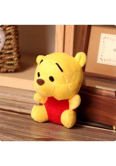 Winnie The Pooh Peluş Ayı Anahtarlık Çanta Aksesuarı - 15 Cm