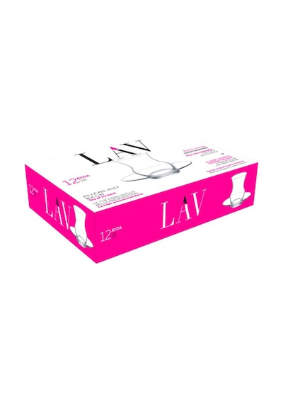 Lav Ayda Cam Çay Seti 6 Kişilik 135 ml (6 Çay Bardağı, 6 Çay Tabağı)