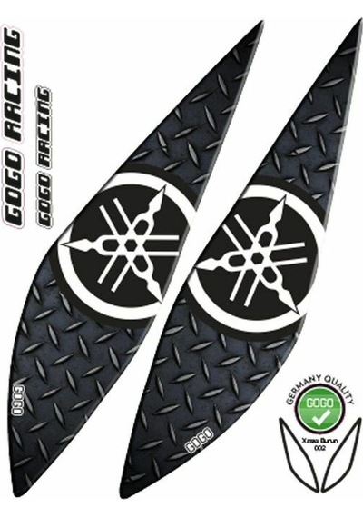 Yamaha Xmax 2014 - 2017 Uyumlu Far Pad 002 Çok Renkli