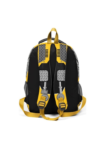 Coral High Goshopya Sarı Siyah Robot Desenli 3 Lü Okul Çanta Seti Goset0114424 Çok Renkli