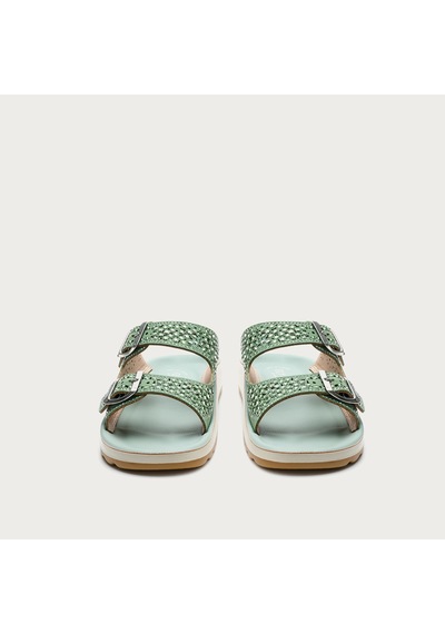 6344-water Green Sandalet Kadın 77 169 Kz Fly Flot Synthetıc