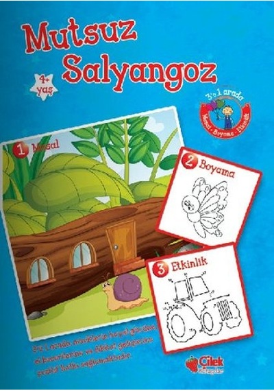 Mutsuz Salyangoz - Büşra Kanoğlu - Çilek Kitaplar