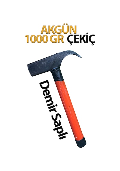 Çekiç Demir Saplı 1000 Gr