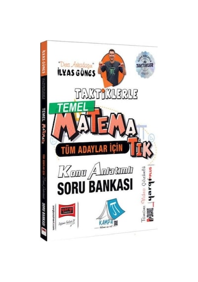 Yargı Tüm Adaylar İçin Taktiklerle Temel Matematik Konu Anlatımlı Soru Bankası