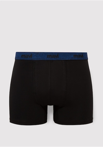 Mavi - Siyah Basic Boxer 091699-85585