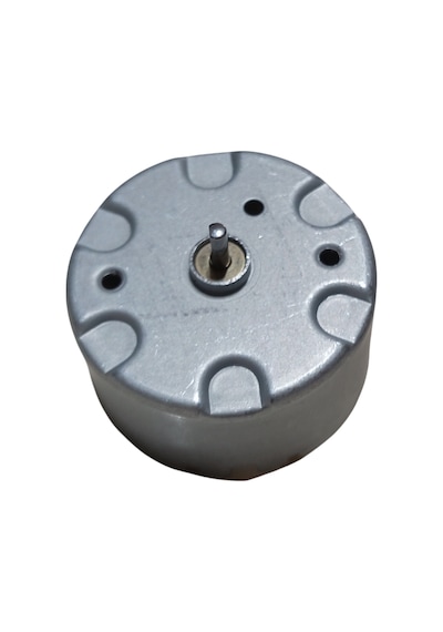 Rf-500 Dc 6v 3500rpm Dc Motor Çap 32mm Uzunluk 30mm Hobi Oyuncak Elektrik Deney Motoru