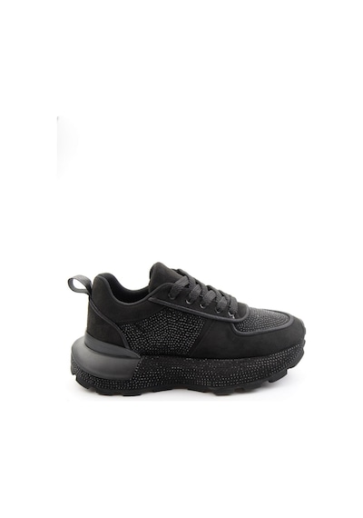 Bambi Siyah Kadın Sneaker K01235003387
