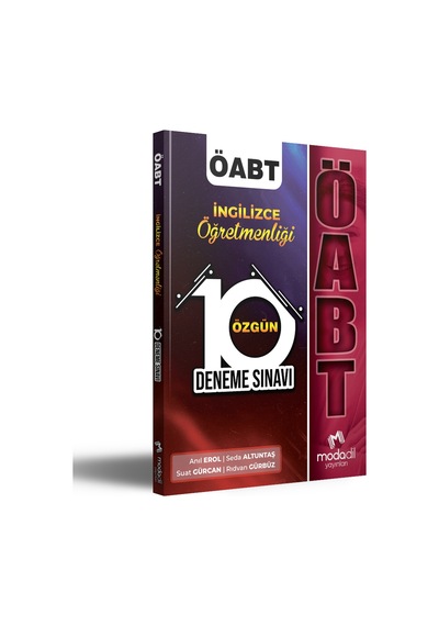Modadil Öabt İngilizce - 10 Deneme Modadil Yayınları
