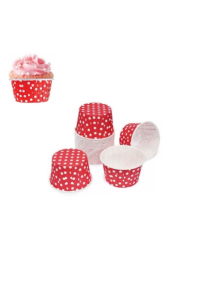 100 Adet Puantiyeli Kırmızı Büyük Boy Pet Kapsül Cupcake Muffin Kek Vb. Kalıbı Ebat: 6,7 Cm X 4 Cm X 5 Cm Puantiyeli Kırmızı 100 Adet Puantiyeli Kırmızı Büyük Boy Pet Kapsül Cupcake Muffin Kek Vb. Kalıbı Ebat: 6,7 Cm X 4 Cm X 5 Cm Puantiyeli Kırmızı