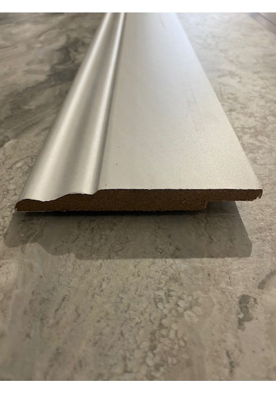 10 Cm Cenova Lake Beyaz Pvc Kaplama Parke Süpürgelik