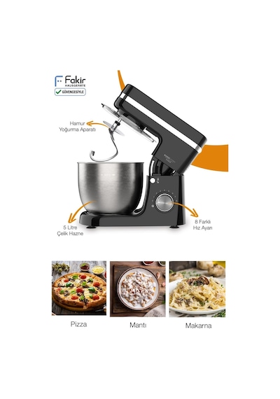 Fakir Range Fixroll 1500 W Mutfak Şefi