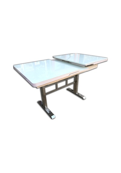 Masa Ayak Japon Model Metal Nikelaj 80*130 Dikdörtgen Kelebek Yan Açılır Temper Cam El Yapım Masa Ayak Japon Model Metal Nikelaj 80*130 Dikdörtgen Kelebek Yan Açılır Temper Cam El Yapım