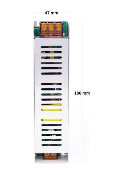Ack 10a/120w/12v Led Trafosu Ay02-01000 Beyaz