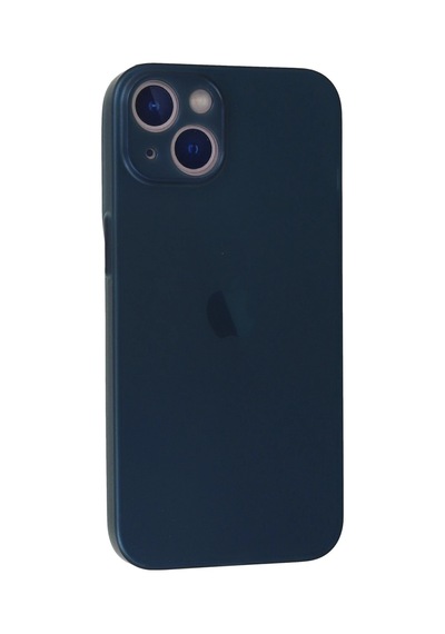 Newface Apple iPhone Uyumlu 13 Mini Kılıf Pp Ultra İnce Kapak Glblseme - 34 - Mavi
