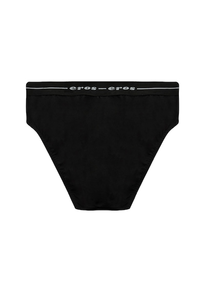 Eros Compact 3'lü Erkek Slip Külot - Siyah