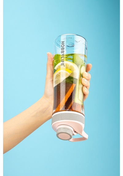 2 Li Set 730ml 530ml. Su Matarası Su Şişesi Suluk Bpa Içermez Kırmızı Kırmızı