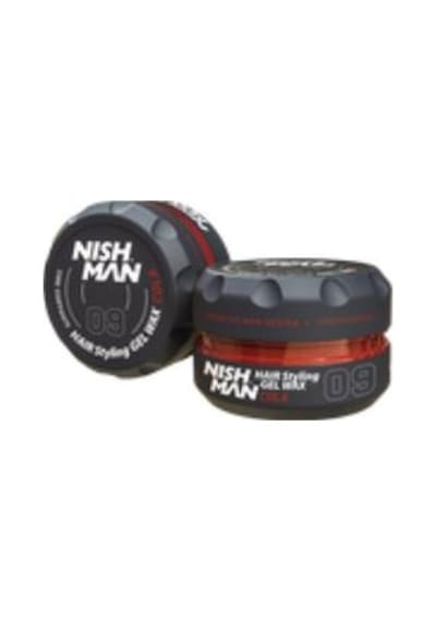 Nish Man 09 Hair Styling Gel Wax Cola 150 ML