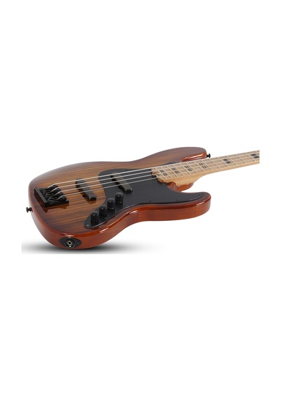 Schecter J-4 Exotic Telli Bas Gitar (Faded Vintage Sunburst)