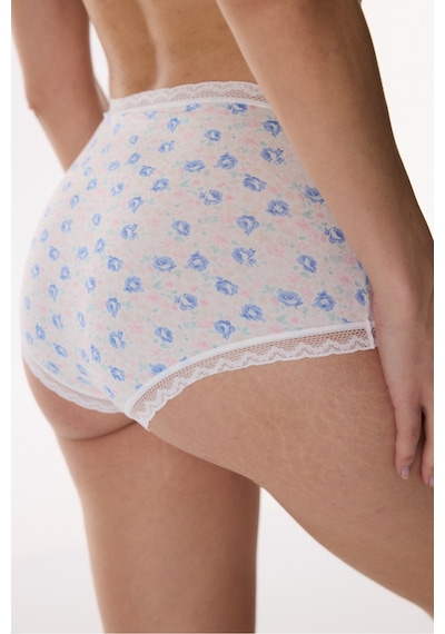 Penti Kırık Beyaz Easy Trim Floral Yüksek Bel Slip Külot Penti Kırık Beyaz Easy Trim Floral Yüksek Bel Slip Külot
