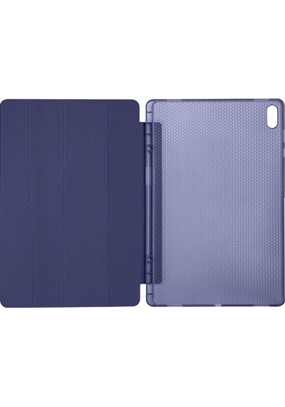Samsung Uyumlu Galaxy Tab S11 Ultra Kılıf Tri Folding Kalem Bölmeli Standlı Arka Kapak
